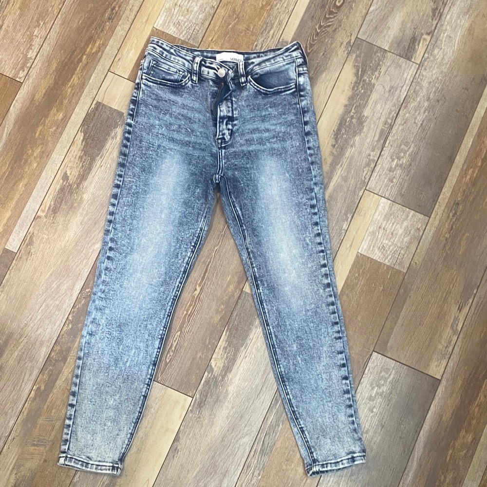 VERVET BY FLYING MONKEY Gray Skinny Jeans
